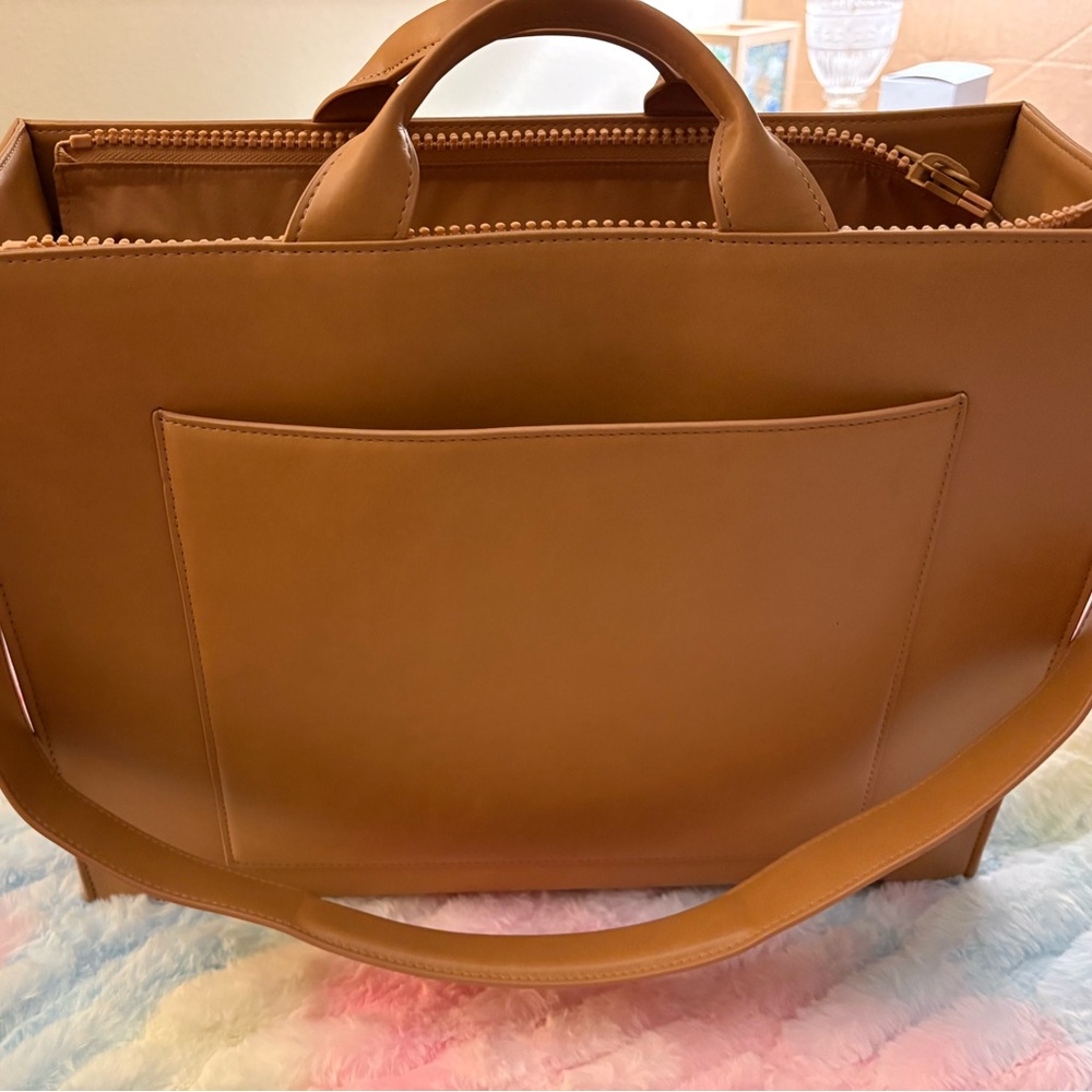 Dagne Dover large daily tote in pinto.